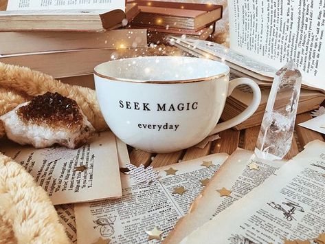 Seek magic tea cozy autumn aesthetic Seek Magic Every Day, Magic Tea, Tea Wallpaper, Boho Store, Everyday Magic, Bookstagram Inspiration, Rooms Ideas, Tea Cozy, Good Morning Coffee