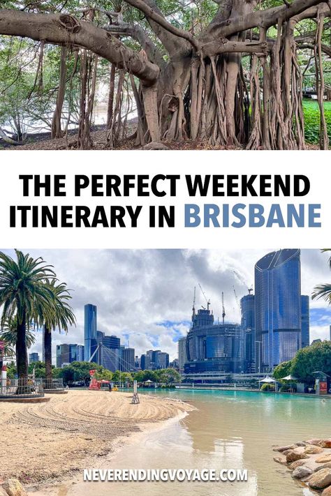 Brisbane Itinerary, Brisbane Travel, Australia Queensland, Stradbroke Island, Brisbane River, Australia Itinerary, Australia Vacation, Fortitude Valley, Weekend Itinerary