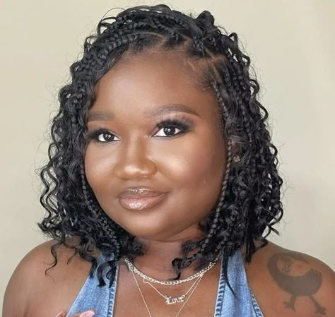 Top 20 Bob Crochet Braid Styles (2023 Trends) Dreds Locs Black Women Crochet, Box Bob Braids For Black Women, Bob Braid Styles Black Women, Braid Styles For Summer 2023, Braided Crotchet Hairstyles For Black Women, Crochet Braid Styles 2023, Braids In A Bob Style Black Women, Braided Bob Styles For Black Women, Bob Curly Braids For Black Women