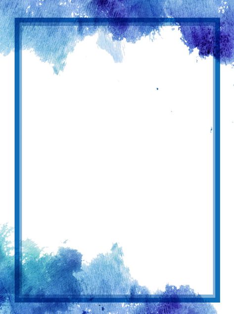 Blue Ink Traditional Border Background Portfolio Kindergarten, حفل توديع العزوبية, Professional Illustration, Blue And White Wallpaper, Drawing Collection, Blue Background Wallpapers, Frame Border Design, Cat Air, Retro Background