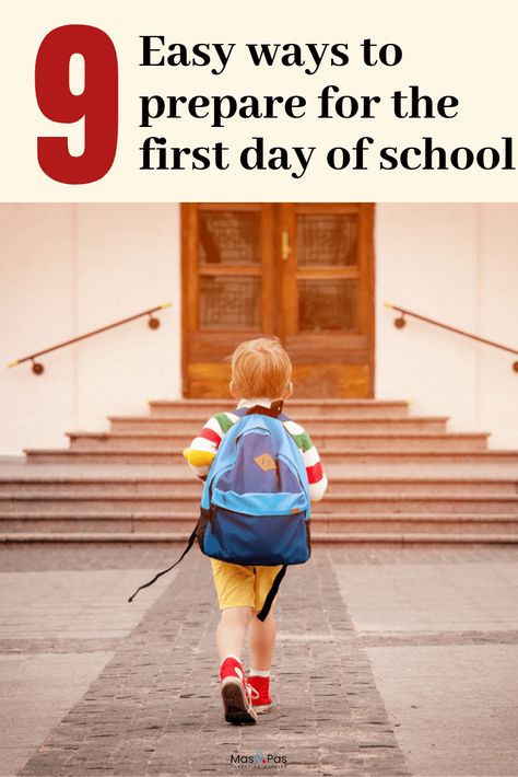 Starting school is a momentous day for any parent. Here's how to make the first day of school go more smoothly and stress free and how to prepare your child for the first day of school. Together with a free downloadable Back to school checklist #backtoschool #backtoschoolsupplies #firstdayofschool Back To School Packing, School Packing, Child Reference, School Campaign, Classroom Assistant, Back To School Checklist, Entering School, School Preparation, School Checklist