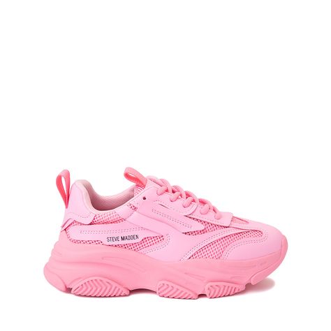 Steve Madden JPossession Athletic Shoe - Little Kid / Big Kid - Pink | Journeys Shoe Size Chart Kids, Steve Madden Sandals, Athletic Shoe, Sole Sneakers, Trendy Kids, Cute Comfy Outfits, Boots And Sneakers, Kids Sneakers, Cake Decoration