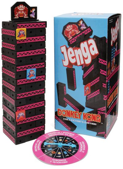 Yea I own this. Just when you thought Jenga couldn't get any better. Geek Toys, Jenga Game, Playstation Controller, Think Geek, The Donkey, Video Game Room, Donkey Kong, Novelty Items, Big Bang Theory