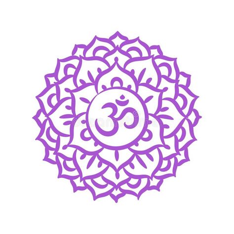 Sahasrara Chakra Tattoo, Sahasrara Chakra Symbol, Crown Chakra Drawing, Crown Chakra Tattoo, Crown Chakra Symbol, Chakras Art, Meditation Illustration, Sahasrara Chakra, Mary Day