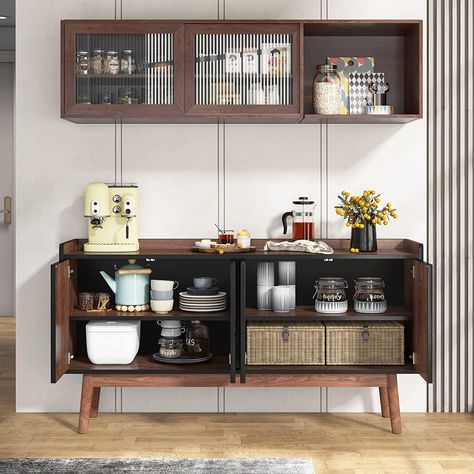 The Buffet Cabinet with Storage is the perfect addition to any home, adding both style and functionality.