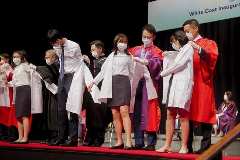 White Coat Ceremony 2021 White Coat Ceremony, Medical School Motivation, White Coat, School Motivation, Medical School, Academic Dress, Medical, White