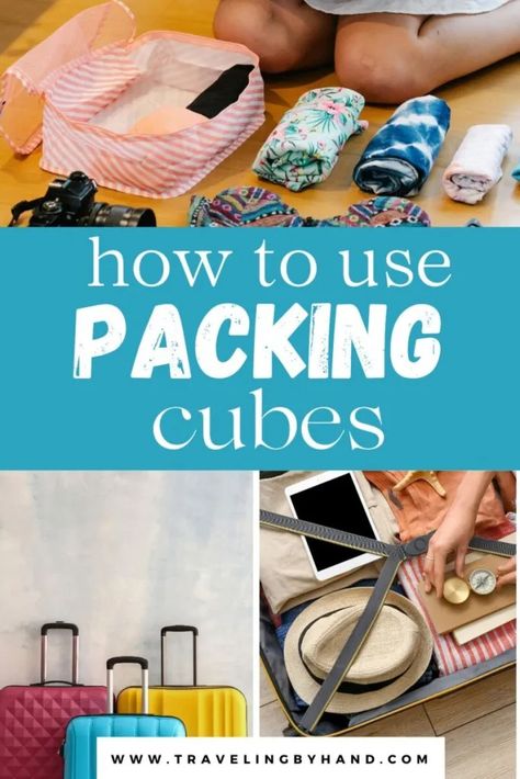 Mastering Travel Organization: How to Use Packing Cubes Like a Pro - Traveling By Hand How To Pack In Packing Cubes, How To Pack A Suitcase With Packing Cubes, How To Pack Using Packing Cubes, How To Use Packing Cubes Tips, Packing With Packing Cubes, How To Pack For Travel, How To Fold Clothes For Packing Cubes, Cruise Organization Hacks, How To Use Packing Cubes