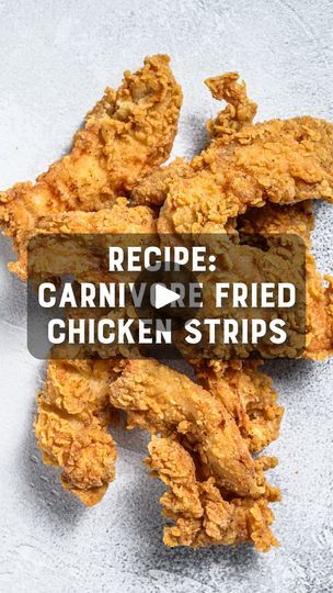 5.8K views · 58 reactions | Carnivore Fried Chicken Recipe 👇 

Seed oil-free, flour-free, and #animalbased30 approved. ✨

This is a reader-favorite from @ashrothstein’s animal-based recipe blog, and the result is surprisingly close to conventional fried chicken…just without all the junk!

Here’s the recipe:

🍗 Step 1: Make the “breading.”
Take the pork cracklings and blend them until they reach the consistency of an oily powder. Place the powder in a bowl and set aside.

🍗 Step 2: Cut the chicken into strips.
Cut the chicken thighs into strips. Ashley cut hers into strips that were about 4 inches long and 1/2-1 inch wide, but you can cut yours into whatever size you prefer.

🍗 Step 3: Prepare the chicken strips for baking.
Beat the eggs in a small bowl. Dip each chicken strip into the Chicken Strip, Fried Chicken Strips, Fried Chicken Recipe, Chicken Strips, Fried Chicken Recipes, Recipe Blog, Small Bowl, The Chicken, Chicken Thighs