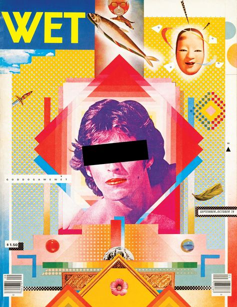 Wet_magazine_April_Greiman_and_Jayme_Odgers April Greiman, Digital Wave, Design Movements, Car Illustration, Modern Photography, Wave Design, Modern Graphic Design, Design Graphique, History Design