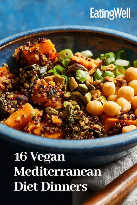 Vegetarian Mediterranean Diet Vegan Recipes, Vegan Dash Diet, Mediterranean Diet Recipes Lentils, Mediterranean Diet Vegan Recipes, Quick Healthy Vegan Dinner, Dash Diet Recipes Vegetarian, Medditeranean Vegetable Recipes, Mediterranean Diet Meatless Meals, Instapot Mediterranean Diet Recipes