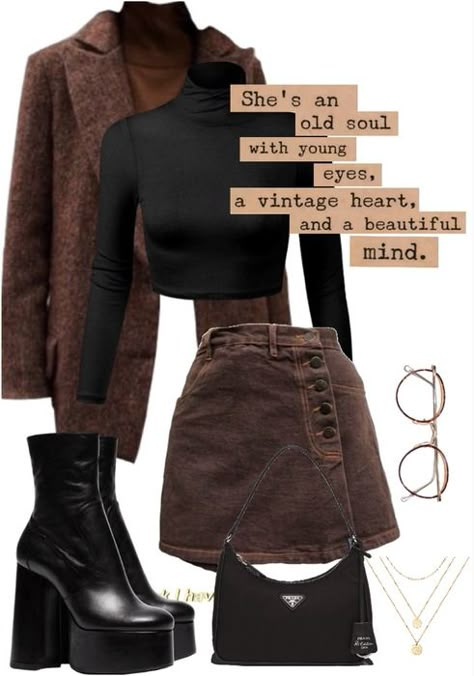 dark academia winter outfit Outfit | ShopLook Dark Arcadia Outfits, Gothic Academia Aesthetic Outfits, Dark Romance Outfits Women, Academia Winter Outfit, Winter Shein Outfits, Dark Academia Winter Outfit, Coffee Bookstore, Dark Academia Winter, Dark Academia Summer