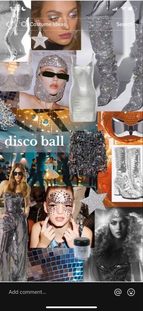 Kostüm Disco Kugel, Disco Ball Halloween Costume, Disco Ball Costume, Diy Disco Ball, Ball Costume, Diy Kostüm, Costume Inspo, 23rd Birthday, Halloween 2023