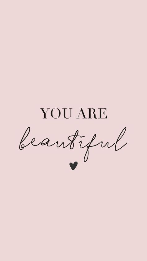 Motiverende Quotes, Free Iphone Wallpaper, Beauty Quotes, You Are Beautiful, Journal Inspiration, Pink Background, Iphone Background, Beautiful Quotes, Cute Quotes