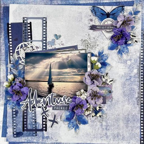 49 and Market Fans | Hi everybody, this is my newest layout, using the Color Swatch Inkwell , and Vintage Artistry Everywhere collections 49 Market, Wedding Scrapbook Pages, Scrapbooking Layouts Travel, Vicki Boutin, 49 And Market, Cruise Scrapbook, Scrapbook Design Layout, Travel Scrapbook Pages, Beautiful Scrapbook Layouts