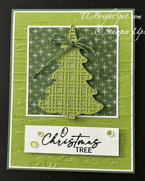 Xmas Cards Handmade, Decorative Trees, Stamped Christmas Cards, Holiday 2024, Handmade Card Making, Tree Stamp, Homemade Christmas Cards, Stampin Up Christmas Cards, Christmas Tree Cards