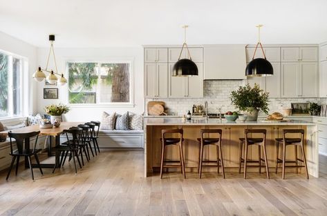 25 Transitional Kitchen Ideas You'll Never Regret Modern Transitional Kitchen, Transitional Kitchen Ideas, Transitional Kitchens, P Design, Transitional Kitchen, Modern Transitional, Culver City, Lake Forest, Kitchen Reno