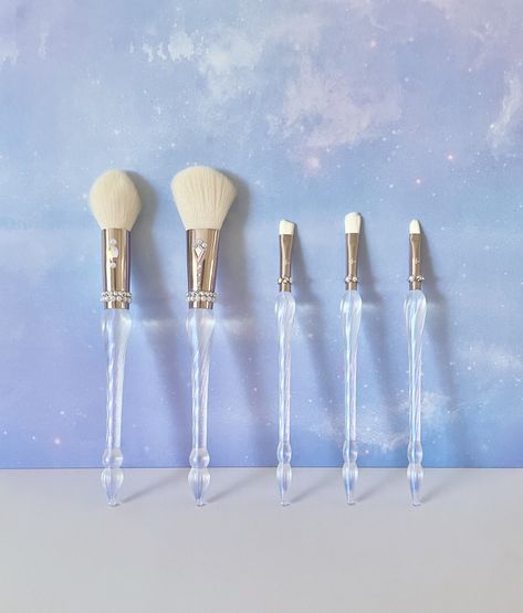 Unicorn Makeup Brushes Set, Makeup Applicators, Unicorn Makeup Brushes, Crystal Makeup, Unicorn Makeup, Fancy Makeup, Mini Makeup, Travel Beauty, Hand Crafted Gifts