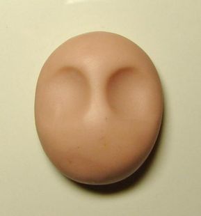 Comment façonner un visage en argile - Étape 2 Polymer Clay People, Spirit Art Dolls, Clay People, Sculpting Tutorials, Sculpted Doll, Sculpey Clay, Clay Fairies, How To Make Clay, Polymer Clay Sculptures