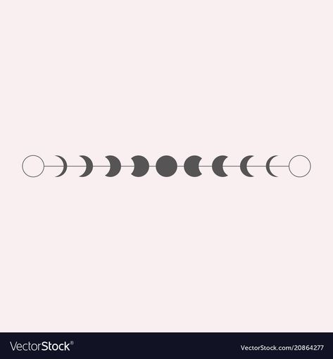 Tattoo Tattoo Band, Moon Phases Tattoo, Geniale Tattoos, E Tattoo, Spine Tattoo, Skin Art, Piercing Tattoo, Mini Tattoos, Neck Tattoo