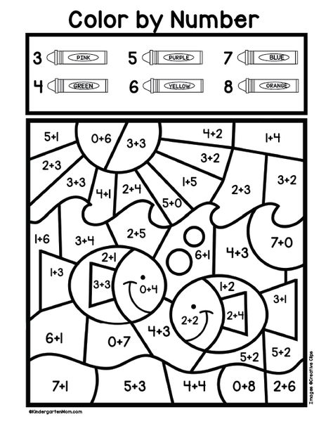 Addition Color by Number Worksheets Addition Colour By Number, Color By Number Printable Free Addition, Math Colour By Numbers, Addition And Subtraction Color By Number, Color By Number 3rd Grade, Color By Math Problem Free, Addition Color By Number Free, Colour By Addition, Colour By Number Addition