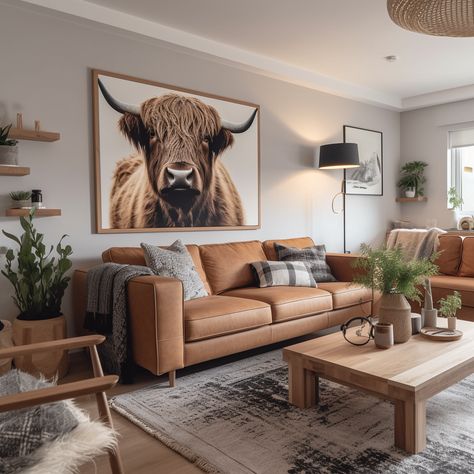 Western Chic Living Room, Modern Western Living Room, Modern Farmhouse Living Room Wall Decor, Western Modern Home Decor, Western Living Room Ideas, Farmhouse Wall Art Living Room, Modern Western Home Decor, Western Living Rooms, Western Living Room Decor