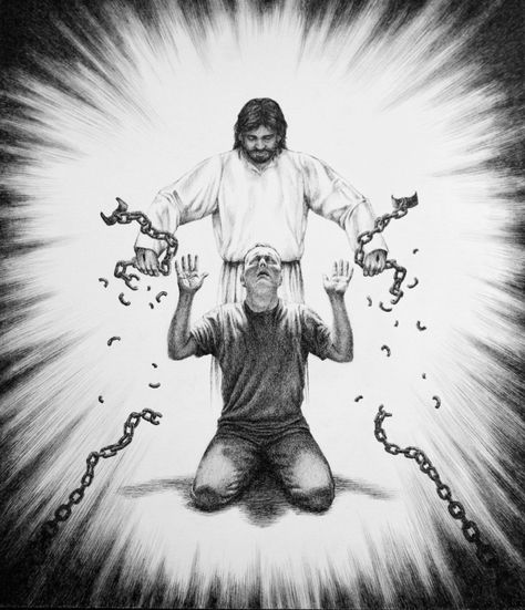 pictures of jesus holding me | freed from captivity by the power of jesus Christian Drawings, Break Every Chain, Jesus Christ Art, Prophetic Art, Pictures Of Jesus Christ, Ayat Alkitab, Christian Pictures, Jesus Painting, Jesus Christ Images