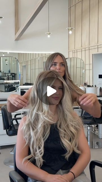 Chrissy Ellingson Rasmussen on Instagram: "Let’s add one row of @habithiddenextensions to @brooky.bell & brighten up her blonde still keeping rooted for easy grow out🤗 Comment lifetime for all our color, cut , & extension tips & tricks 🤗 habiteducation.com @habiteducation" Blond Extensions Before And After, How To Curl Extensions Tutorials, Blonde Extensions Before And After, Hand Tied Extensions Before And After, Blonde Hair With Extensions, Blond Hair Extensions, Hair With Extensions, Blonde Extensions, Blonde Hair Extensions