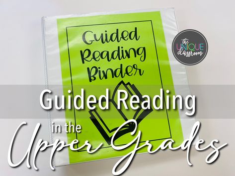 Guided Reading Fourth Grade, Reading Small Groups 3rd Grade, Guided Reading Upper Elementary, Guided Reading 3rd Grade, 3rd Grade Guided Reading, Third Grade Guided Reading, Guided Reading Binder, Guided Reading Organization, Reading Coach