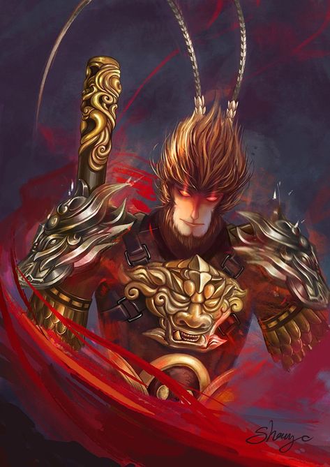 Monkey King Hero Is Back, Son Wukong, Wu Kong, Pokemon Lugia, Samurai Wallpaper, Chinese Mythology, Sun Wukong, Lovely Creatures, Journey To The West