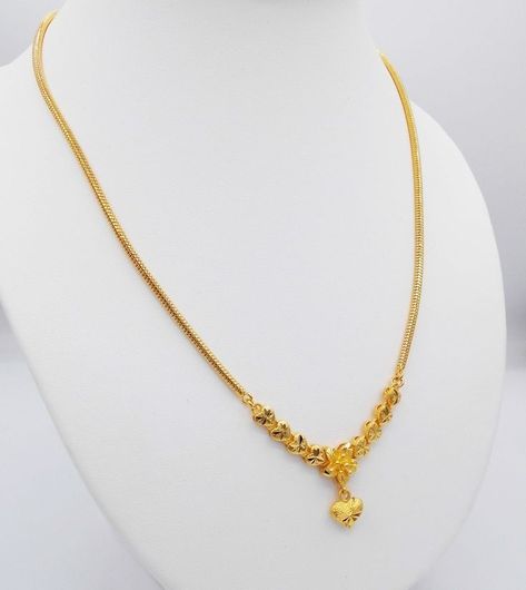 Designer Light Weight Gold Necklace For Women – Simple Craft Ideas C0F Unique Gold Chain Design For Women, Gold Necklace Pendant Design, Gold Chain With Pendant Simple, Gold Chain With Pendant For Women, Gold Neck Chain Designs For Women, Gold Jewelry Fashion Unique Necklace, Fancy Gold Chain For Women, 5 Grams Gold Necklace, Gold Jewelry Simple Necklace Unique