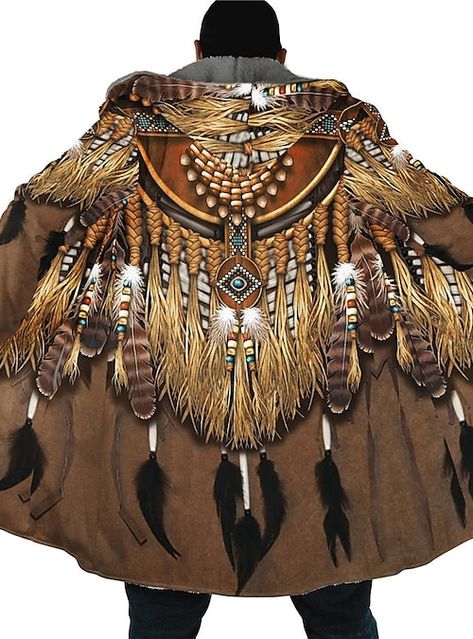 Indian Streetwear, Native American Style Outfits, American Clothes, Native American Clothing, Perfect Jacket, Graduation Outfits, Khaki Jacket, Mens Winter Coat, 3d Shirt