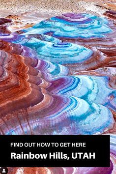 My Zion Utah, Best Places In Utah, South Utah Travel, Utah Must See Bucket Lists, Spiral Jetty Utah, Hay Art Ideas, Airbnb Travel Tips, Apple Valley Utah, Rainbow Hills Utah