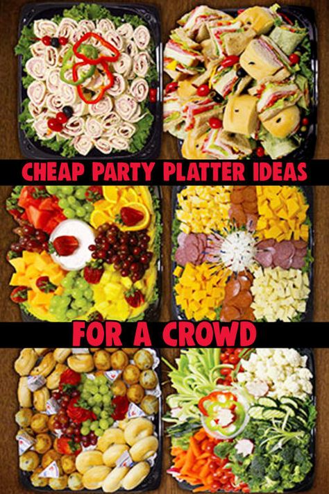 Party platter ideas pictures. Large Batch Party Food - Inexpensive Snacks For Large Groups Snacks For Large Groups, Food Ideas For Large Groups, Inexpensive Party Food, Party Platter Ideas, Large Party Food, Inexpensive Snacks, Cheap Party Food, Winter Snacks, Cheap Snack