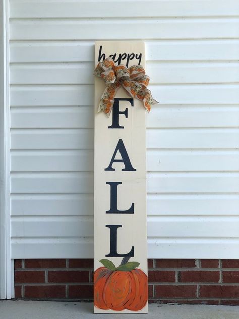 Holiday Welcome Signs, Fall Porch Leaners Diy, Fall Signs Wooden Diy Porch, Fall Welcome Signs For Porch, Fall Porch Signs Diy, Fall Porch Leaners, Fall Porch Signs, Living Room Wall Shelves, Room Wall Shelves