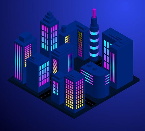 Video Tutorial: Isometric City Illustration in Adobe Illustrator Isometric Adobe Illustrator, Isometric Illustration City, Isometric Building Illustration, Isometric Art Tutorials, Isometric Art Illustration, City Illustration Design, Isometric Illustration Design, Illustrator Isometric, Adobe Illustrator Artwork