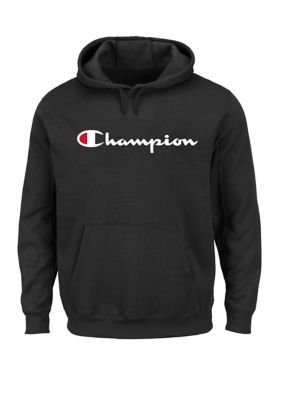 Black Champion Hoodie, Bf Goals, Cute Sweats, Champion Clothing, Hoodie Images, Hoodie Fits, Champion Logo, Champion Hoodie, Big And Tall Outfits