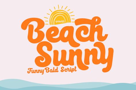 Beach Sunny is a cool, vintage and retro styled handwritten font. It reads as strong, confident, and dynamic and can add tons of nostalgic character to your designs. Try before you buy Beach Sunny font for iOS, Android, macOS, or Windows for free, or you can download the full version with a commercial license here. […] The post Beach Sunny Font appeared first on FreeFontDL. Font For Branding, Sunny Logo, Beach Fonts, Monoline Font, Summer Font, Summer Logo, Free Commercial Fonts, Beach Logo, 1001 Fonts