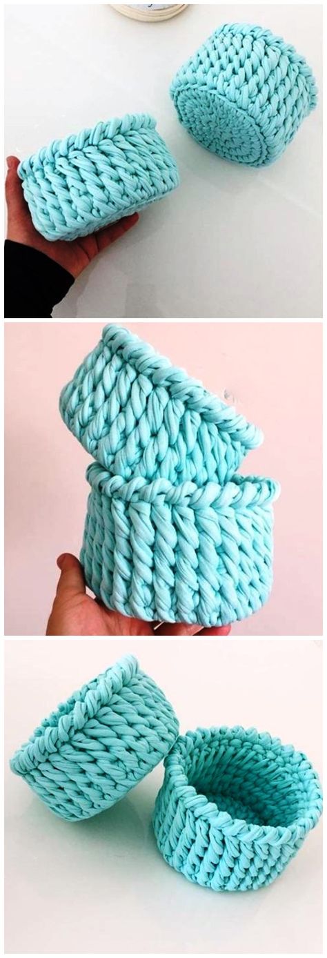 Crochet Round Basket - We Love Crochet Ribbon Yarn Crochet, Crochet Round Basket, Crochet Storage Baskets, Crochet Storage, All Free Crochet, Crochet Basket Pattern, Ribbon Yarn, Round Basket, Crochet For Home