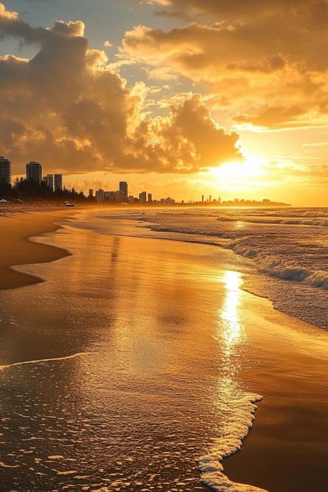 Experience the Thrills of the Gold Coast, Australia 🏄‍♂✨ Visit the vibrant beaches of the Gold Coast, perfect for surfing, swimming, and soaking up the sun. Enjoy a mix of adventure and relaxation. 🌿🏖 #GoldCoast #BeachAdventure #AustraliaTravel #SurfingParadise Gold Coast Aesthetic, Australia Aesthetic, Coast Aesthetic, Surf Aesthetic, Gold Coast Australia, Beach Adventure, Sunset Pictures, Beach Aesthetic, Australia Travel