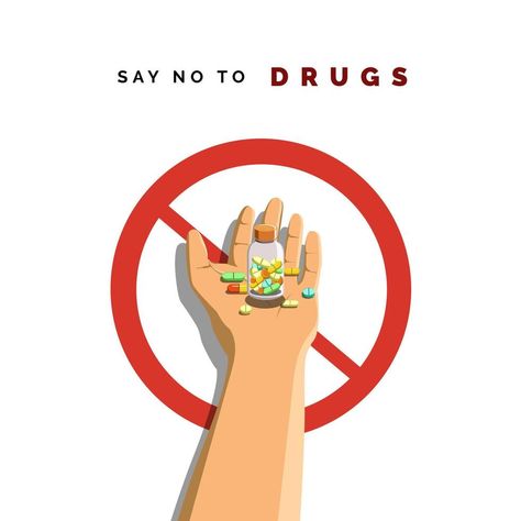 Say no to drugs Boarders Designs For Projects, Design Kaos, Energy Logo, Awareness Poster, Logo Design Set, School Creative, Simple Mandala, Graphic Design Fun, Illustrator Tutorials