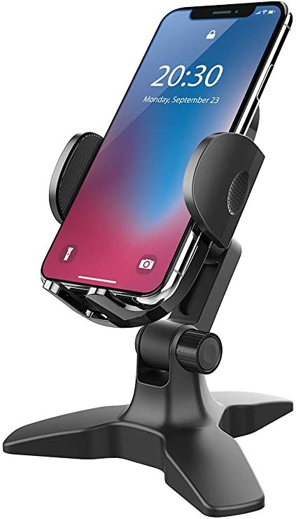 Amazon.com: Universal Phone Stand, Phone Stand for Desk, Desk Phone Holder, Heavy Duty Desk Phone Holder with 360 Degree Adjustale Cradle,Multi-Purpose Desk Stand for iPhone, All Smartphones: Home Audio & Theater Desk Phone Holder, Phone Stand For Desk, Cool Tech Gadgets Electronics, Mobile Stand, Iphone Stand, Desk Stand, Cool Electronics, Phone Gadgets, Cell Phone Stand