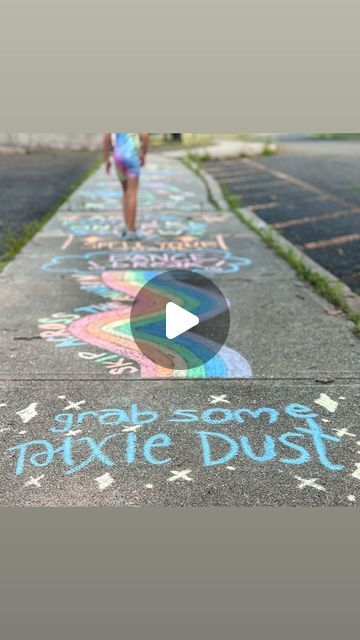 Fairy Tale Obstacle Course, Sidewalk Chalk Activity Course, Fun Sidewalk Chalk Games, Sidewalk Chalk Art Ideas Hopscotch, Chalk Obstacle Course Sidewalk, Chalk Games Outside, Sidewalk Chalk Obstacle Course Ideas, Sidewalk Chalk Obstacle Course For Kids, Hopscotch Ideas Sidewalk Chalk