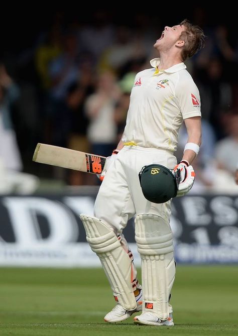 The Ashes 2nd Test 2015 .. 1st innings Steve Smith 100! Steven Smith Cricketer, Steve Smith Wallpaper, Steve Smith Cricket, Lost Passion, Australia Cricket Team, Ashes Cricket, Steven Smith, Cricket Australia, Shane Watson