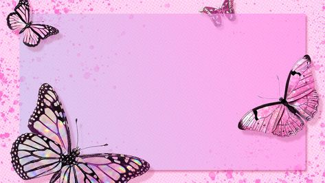 Pink Butterfly Wallpaper, Wallpaper Frame, Frame Butterfly, Photo Bebe, Mehndi Flower, Purple Butterfly Wallpaper, Henna Drawings, Butterfly Background, Tea Party Invitations