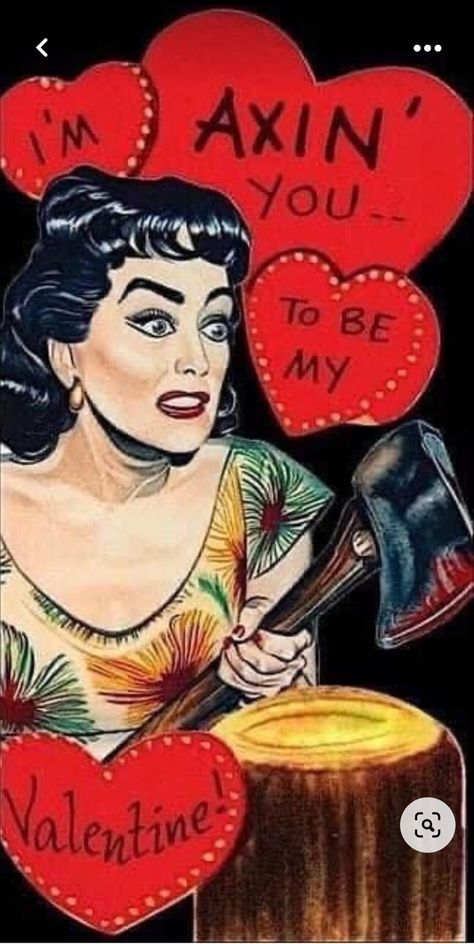 Weird Valentines, Online Card, Vintage Valentine Cards, Retro Horror, Retro Valentines, Valentines Art, My Funny Valentine, Valentines Card, Joan Crawford