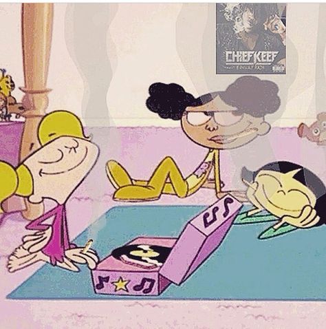 Dee dee and her friends know what it is High Cartoons Aesthetic, Trippy Cartoon, High Jokes, Dope Cartoon Art, Puff And Pass, Music Covers, Cartoon Profile Pics, Vintage Cartoon, Cartoon Pics