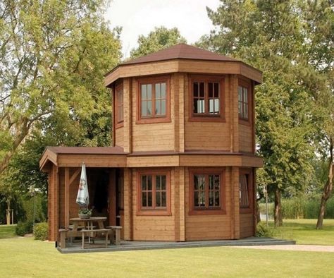 Tiny House Movement, Tiny Spaces, Tiny House Cabin, Small Places, Cabins And Cottages, घर की सजावट, Round House, Tiny House Living, Tiny House Plans