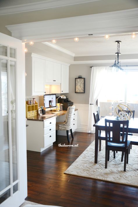 Dining room playroom combo