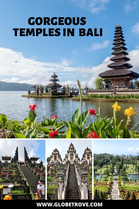 There are a number of gorgeous temples in Bali that definitely should be on your list. Our list covers the ones that travel bloggers are the most excited about! #Indonesia #Bali  Temples in Bali | Indonesia Temples| Uluwatu Bali | Besakih temple | Water Temple Bali | Goa Gajah Bali | Best temples in Bali | Bali Tourism | Indonesia Travel | Gorgeous Temples in Bali | Uluwatu Bali | Ubud Temple | Bali Temple tour | Top Temples in Bali | Ubud Temple, Bali Temples, Bali Temple, Bali Travel Photography, Bali Uluwatu, Temple Bali, Water Temple, Bali Itinerary, Travel Bali