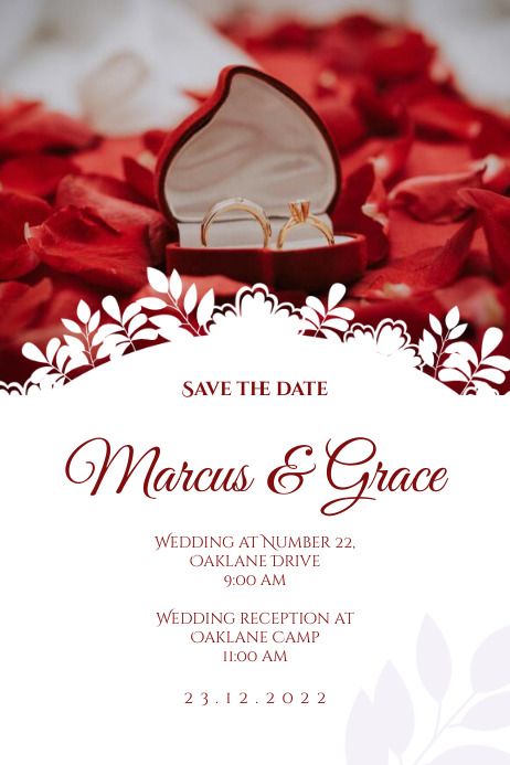 1,610+ save the date card Customizable Design Templates | PosterMyWall Save The Date Card Background, Wedding Graphics Design, Wedding Card Design Templates, Save The Date Background Design, Wedding Invitation Card Design Templates, Wedding Templates Invitation, Save The Date Background, Wedding Card Writing, Invitation Poster Design